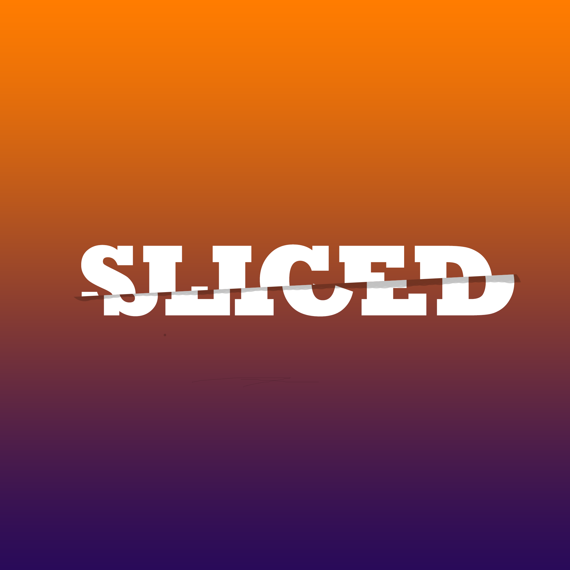 Sliced Typography